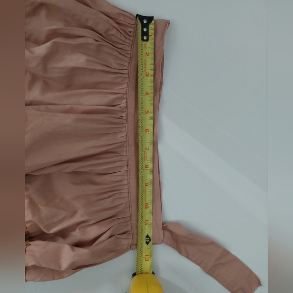 Vintage Mocha Color "Patio Set" Top And Skirt - Picture 7 of 15